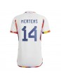 Belgien Dries Mertens #14 Auswärtstrikot WM 2022 Kurzarm